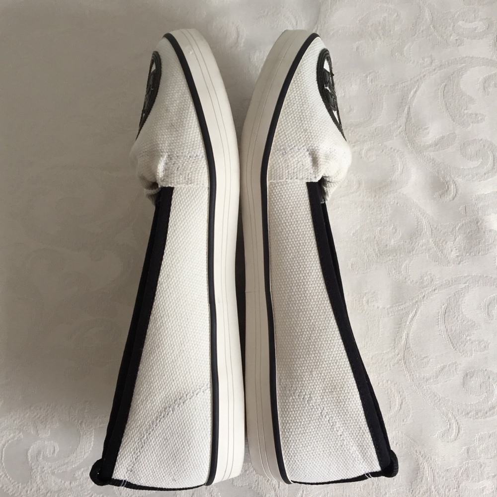 Tory Burch Raymond Slip On Sneaker Canvas - Picture 4 of 7